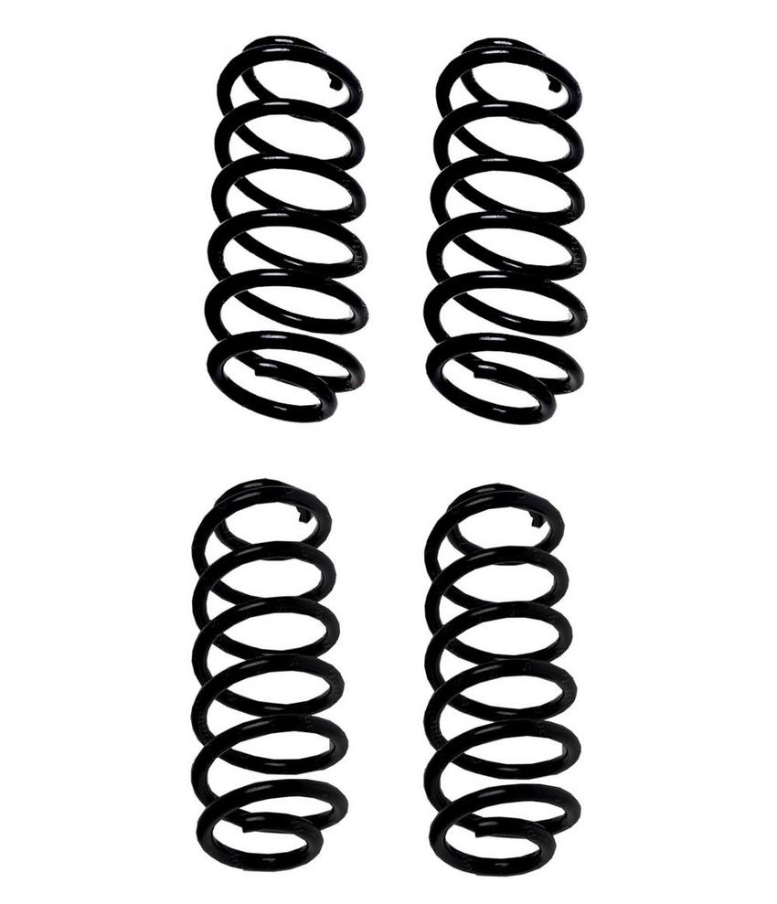 Audi Coil Spring Kit - Front and Rear (with Sport Suspension) 8N0411105D - Lesjofors 4006877KIT